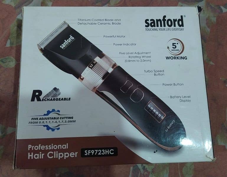 Sanford Hair Clipper (Original Qatar say khareeda tha] 4