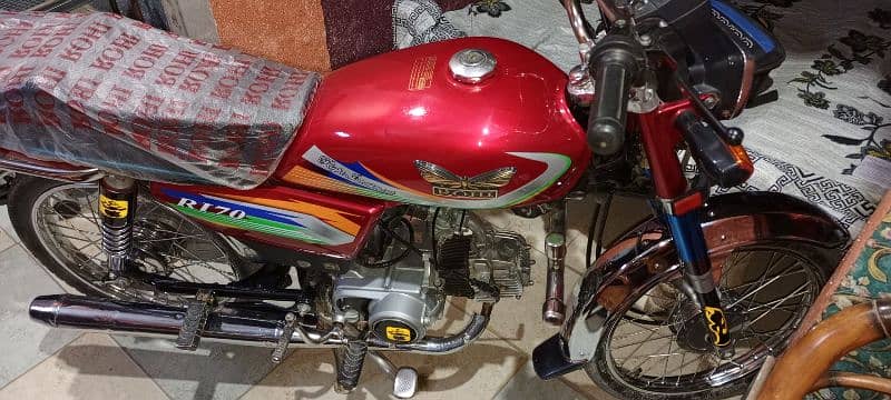 rohi 70cc bike all ok condition 10 by 10 my number 03238629753 9