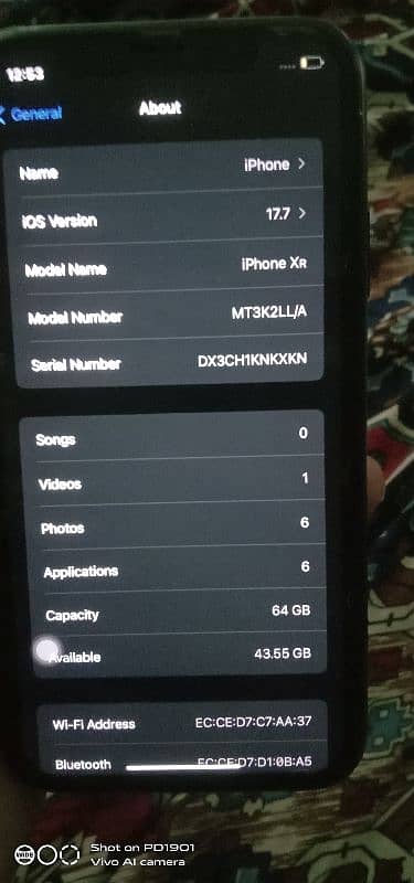 IPHONE XR NON PTA ALL OKAY WATER PACK 2