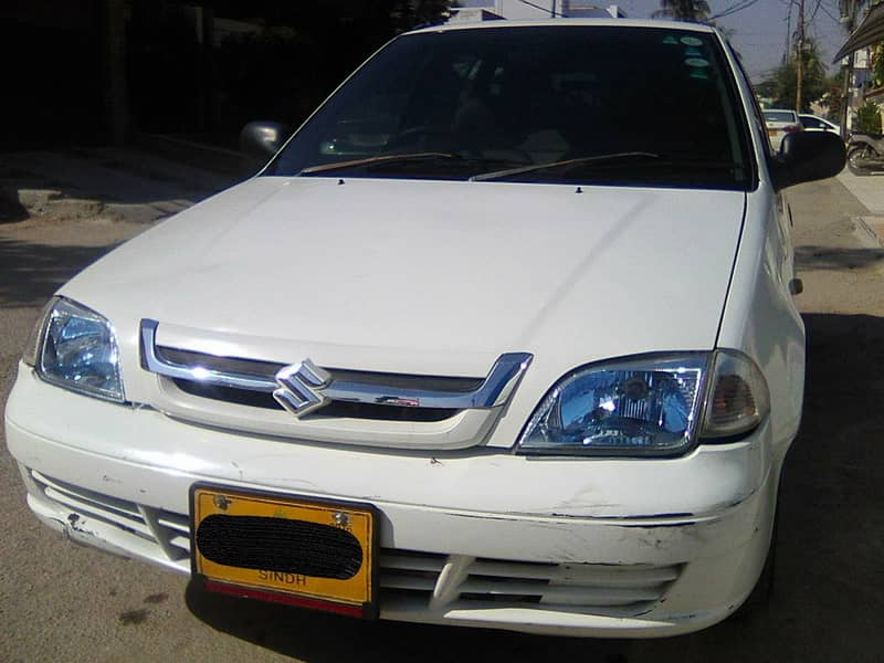 SUZUKI CULTUS VXRi 2016 MODEL LE WHITE COLOUR BEHTREEN CONDITION 0