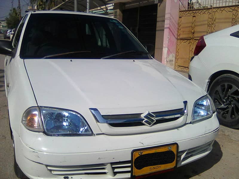 SUZUKI CULTUS VXRi 2016 MODEL LE WHITE COLOUR BEHTREEN CONDITION 8