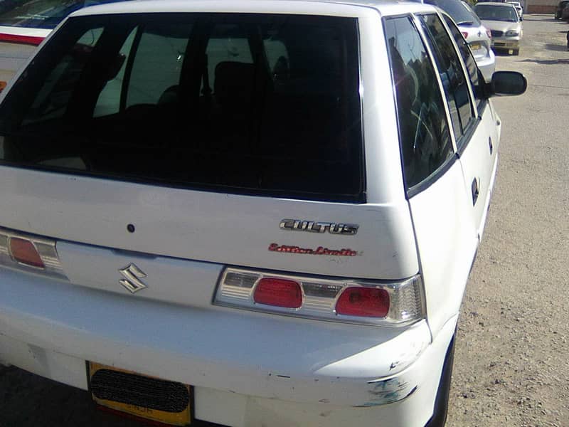 SUZUKI CULTUS VXRi 2016 MODEL LE WHITE COLOUR BEHTREEN CONDITION 11