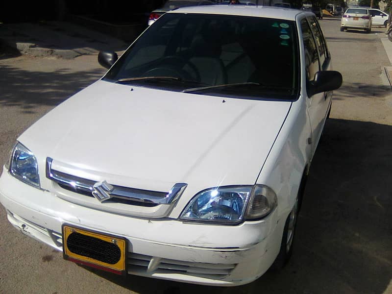 SUZUKI CULTUS VXRi 2016 MODEL LE WHITE COLOUR BEHTREEN CONDITION 12