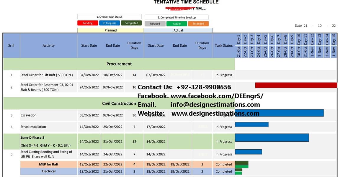 Building Estimation / Bill of Quantity (BOQ) /BOM/Bar Bending Schedul 7