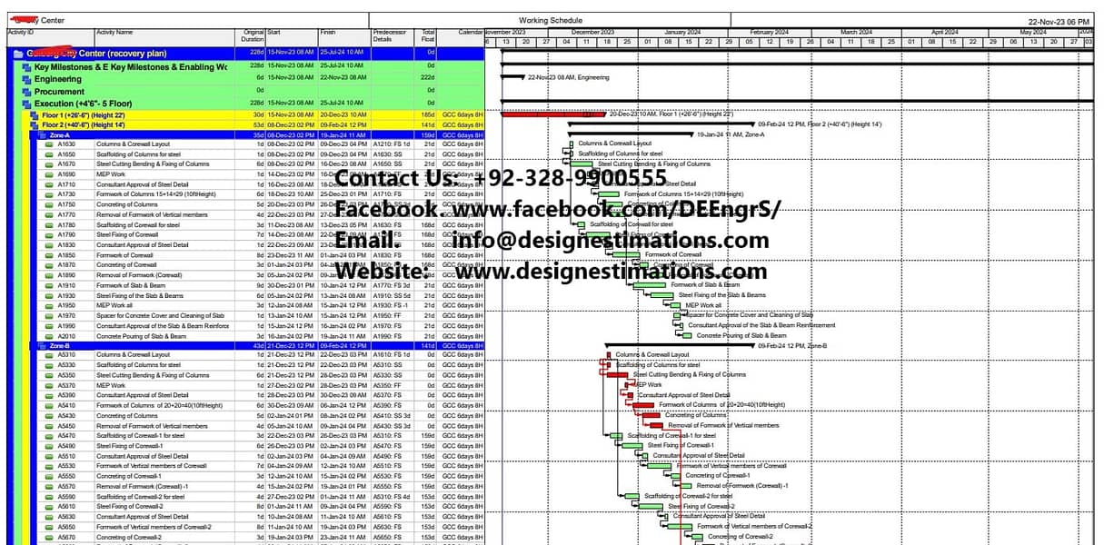 Building Estimation / Bill of Quantity (BOQ) /BOM/Bar Bending Schedul 8