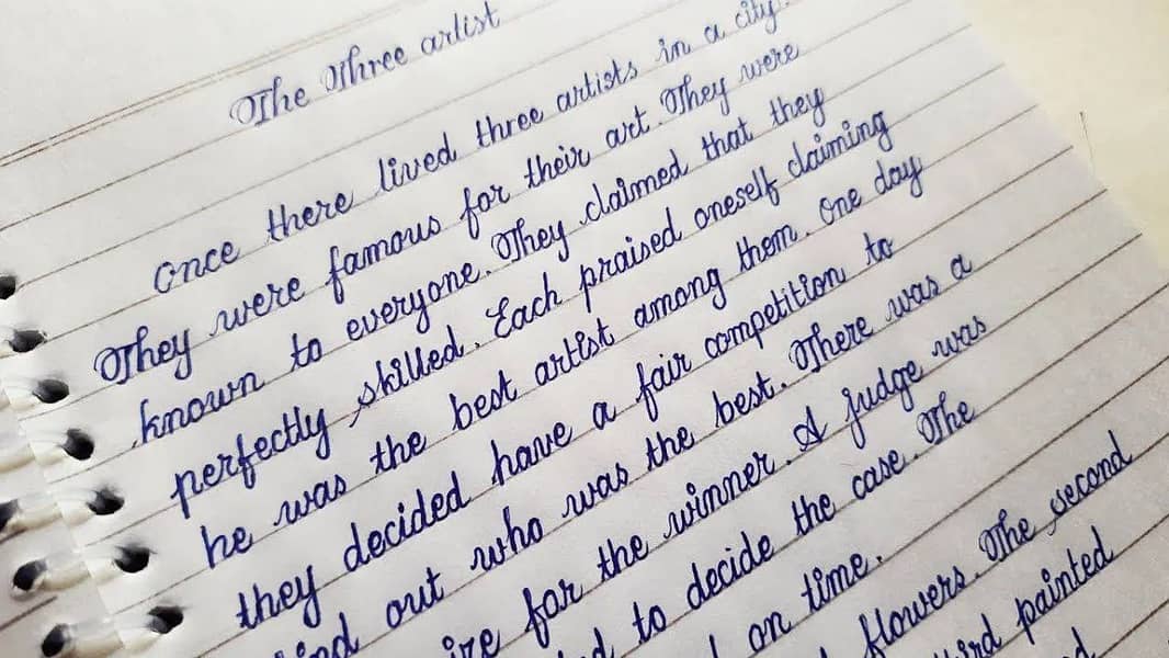 Handwriting assignment work 0