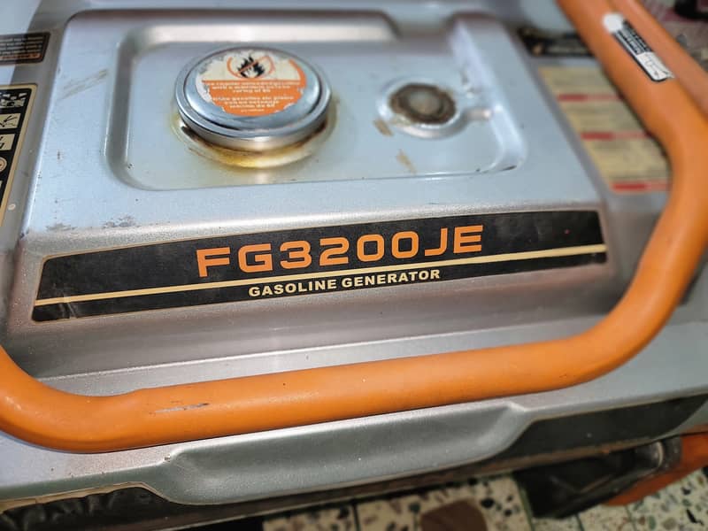 JASCO - FUJIGEN - Orange Series Petrol & Gas Generator - 3 kVA (2.8 k 1