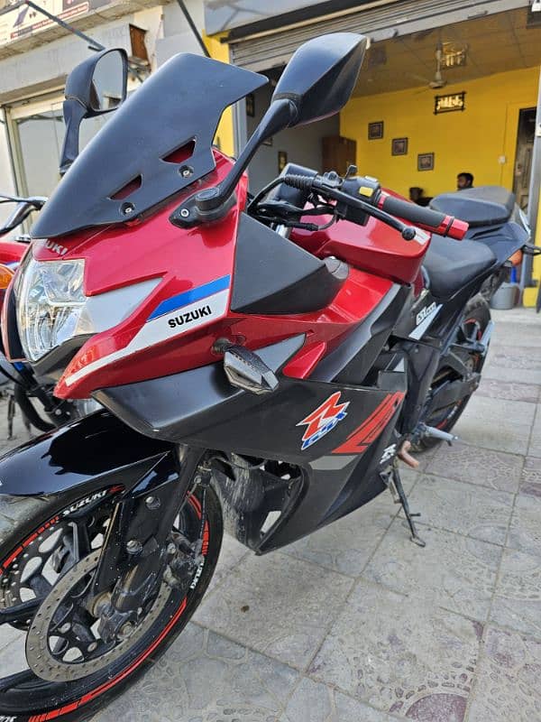 Suzuki gixxer 400cc karachi registered 2