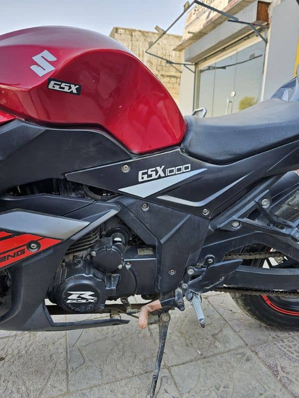 Suzuki gixxer 400cc karachi registered 5