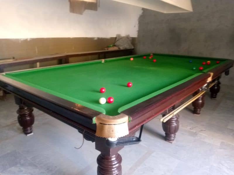 Running Snooker Setup Complete Good Condition 0