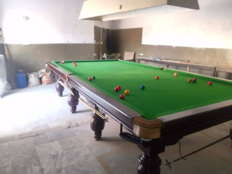 Running Snooker Setup Complete Good Condition 1