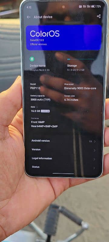 Oneplus Nord 3 5G ( 16GB 512 GB ) 0