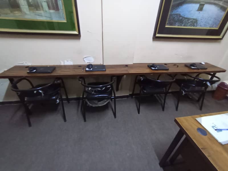 Tabel / Office tabels / complete office setup condition 10/10 for sale 5