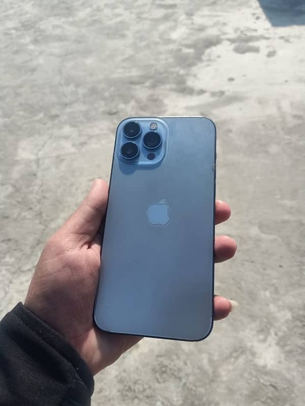 iphone 13 pro max 256gb non pta blue 4