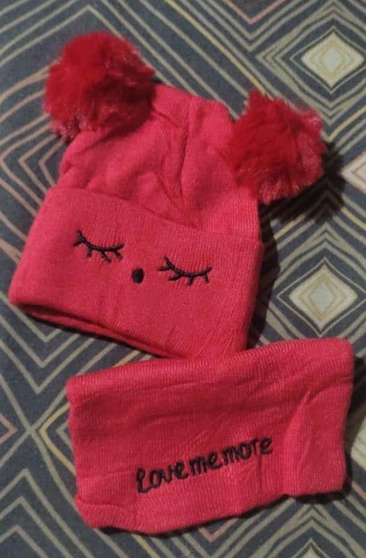 Kid's Beanie & Neck Warmer 11