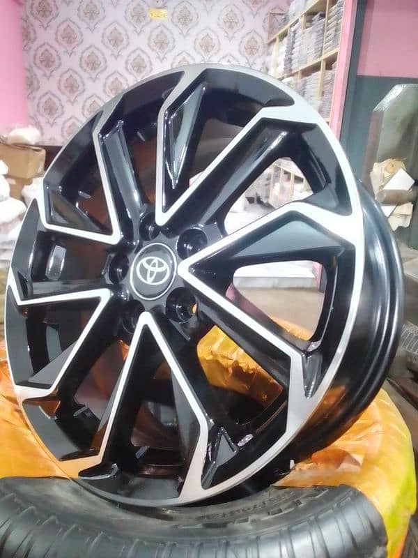 BRAND NEW ALLOY RIMS FOR TOYOTA COROLLA GRANDE 2024 1