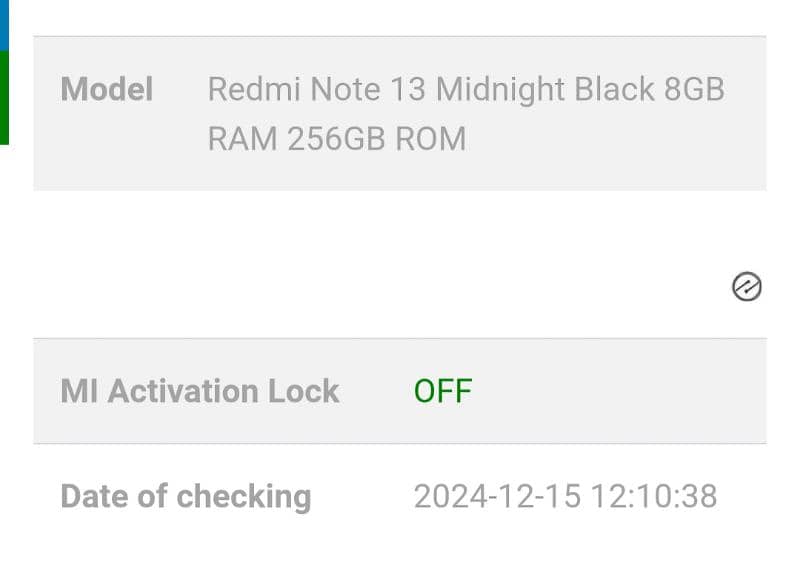 Redmi Note 13 (256) complete box 7