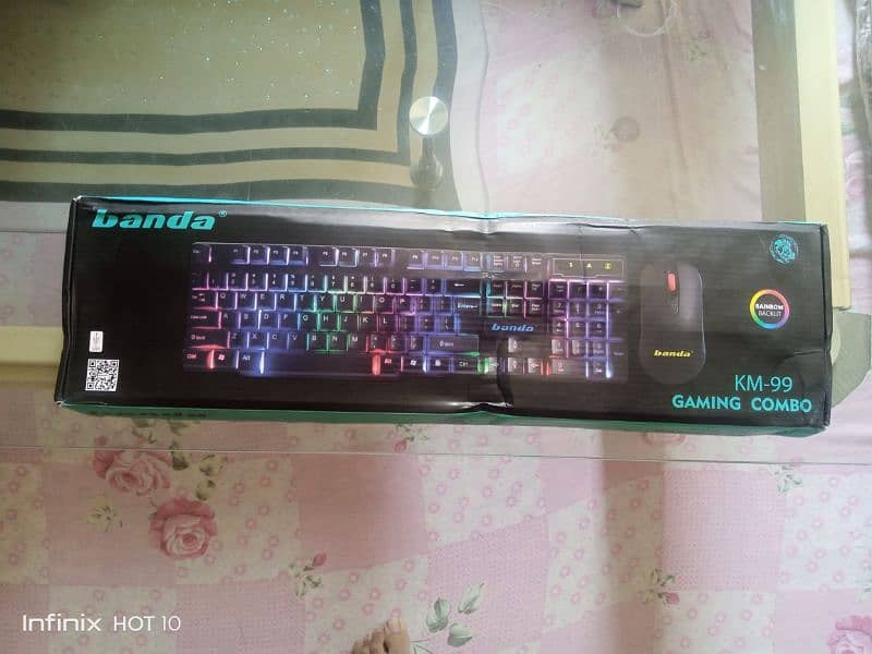 Banda Rgb keyboard and mouse + pad 0