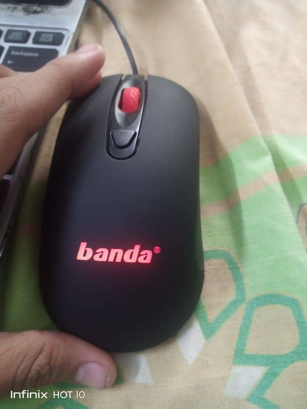 Banda Rgb keyboard and mouse + pad 2