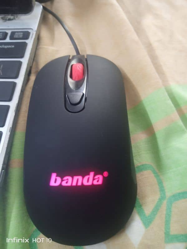 Banda Rgb keyboard and mouse + pad 3