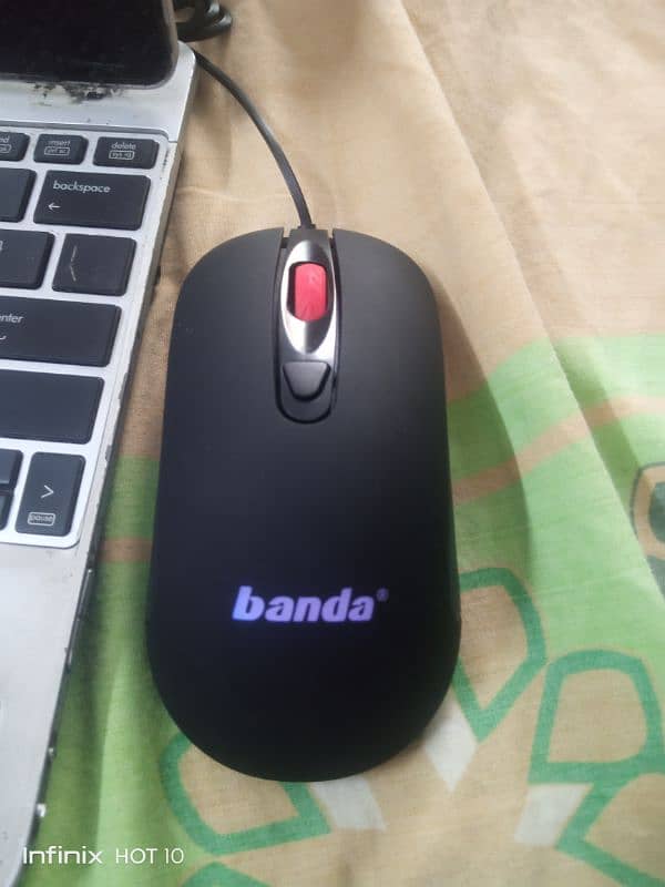 Banda Rgb keyboard and mouse + pad 4