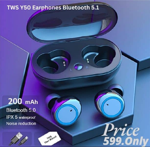 Airbud, wireless earphones, Airpod wireless Bluetooth headset, Earbud 4