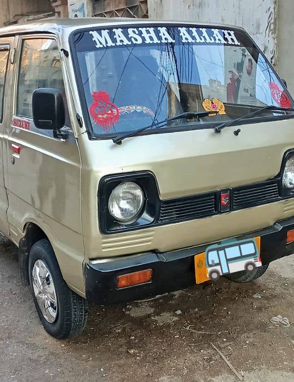 Suzuki Carry Dabba Karachi registration 1982 1