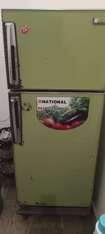 old national fridge. . used condition 1