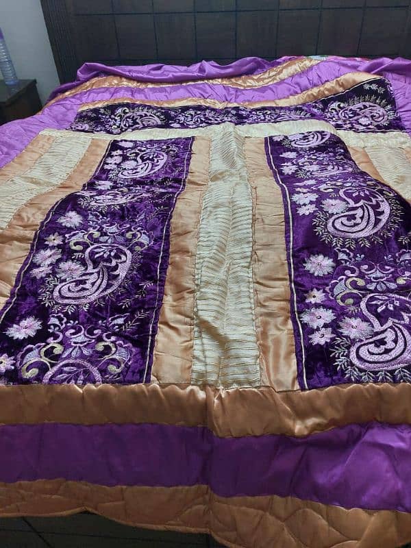 8 piece bridal bedsheet set for sale 1