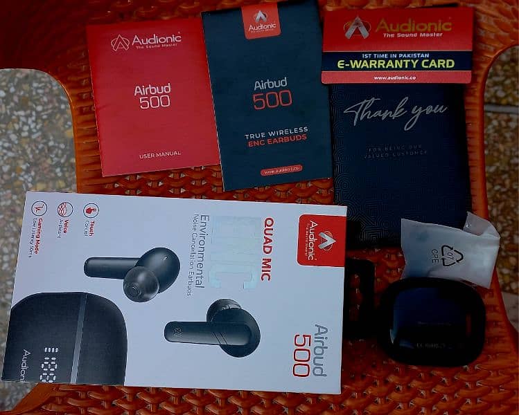 Airbuds Audionic 500 BASS 0