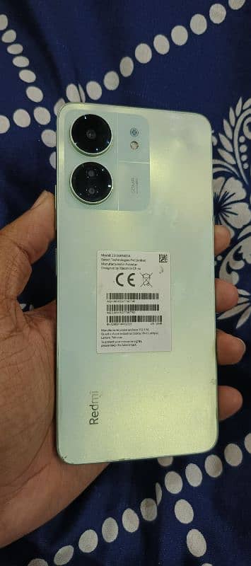 Redmi 13C 6gb 128gb with box charger. 0