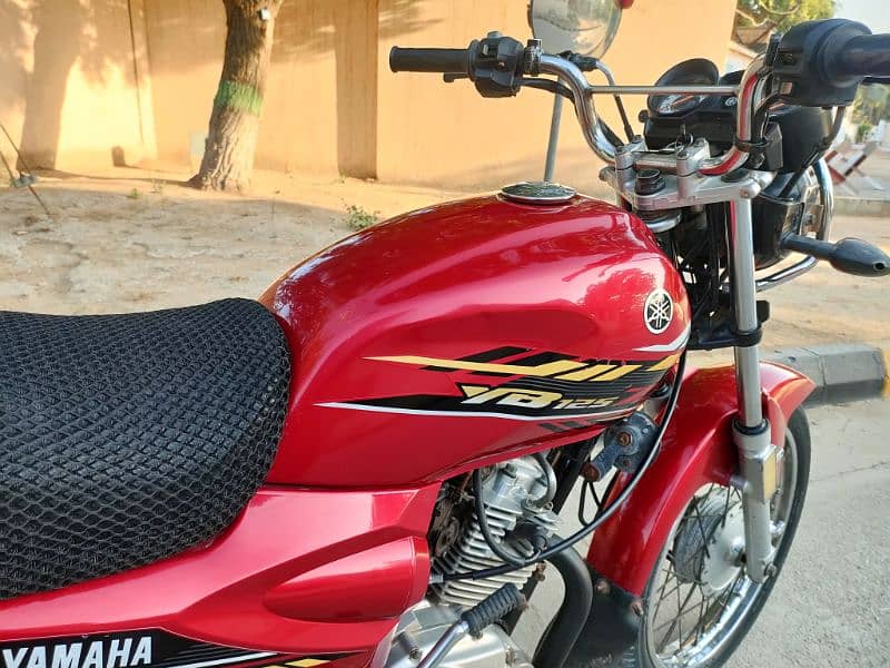 Yamaha YBZ 125 2018 Model Karachi Number 4