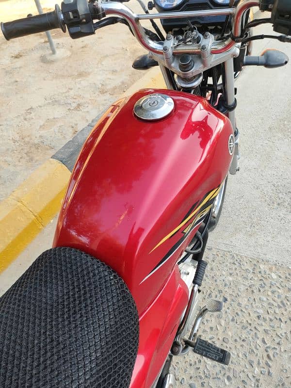 Yamaha YBZ 125 2018 Model Karachi Number 6