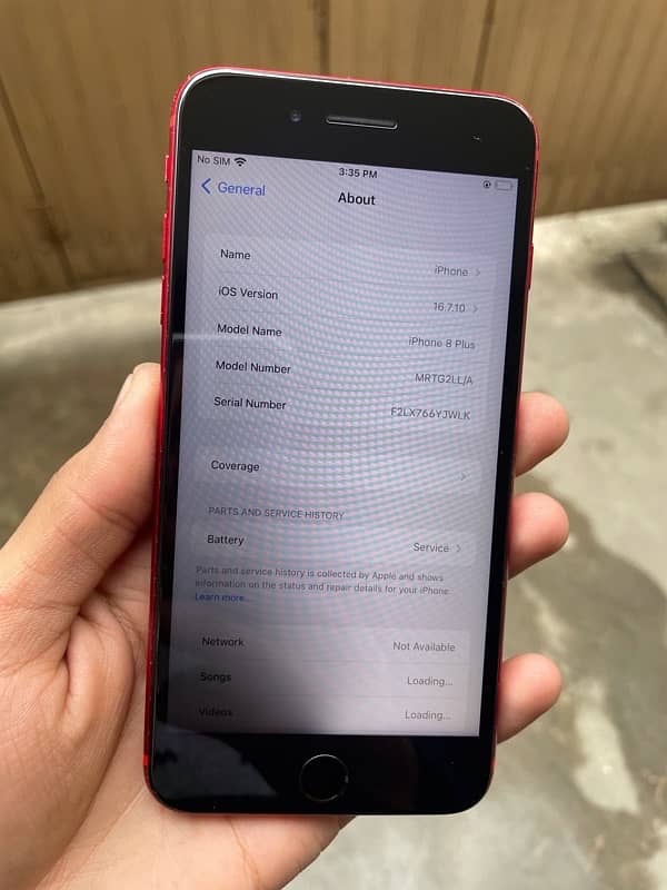 Iphone 8 plus faulty 10