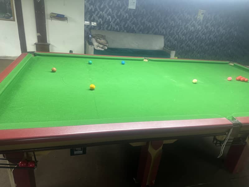 Snooker table 6* 12 for sale 8