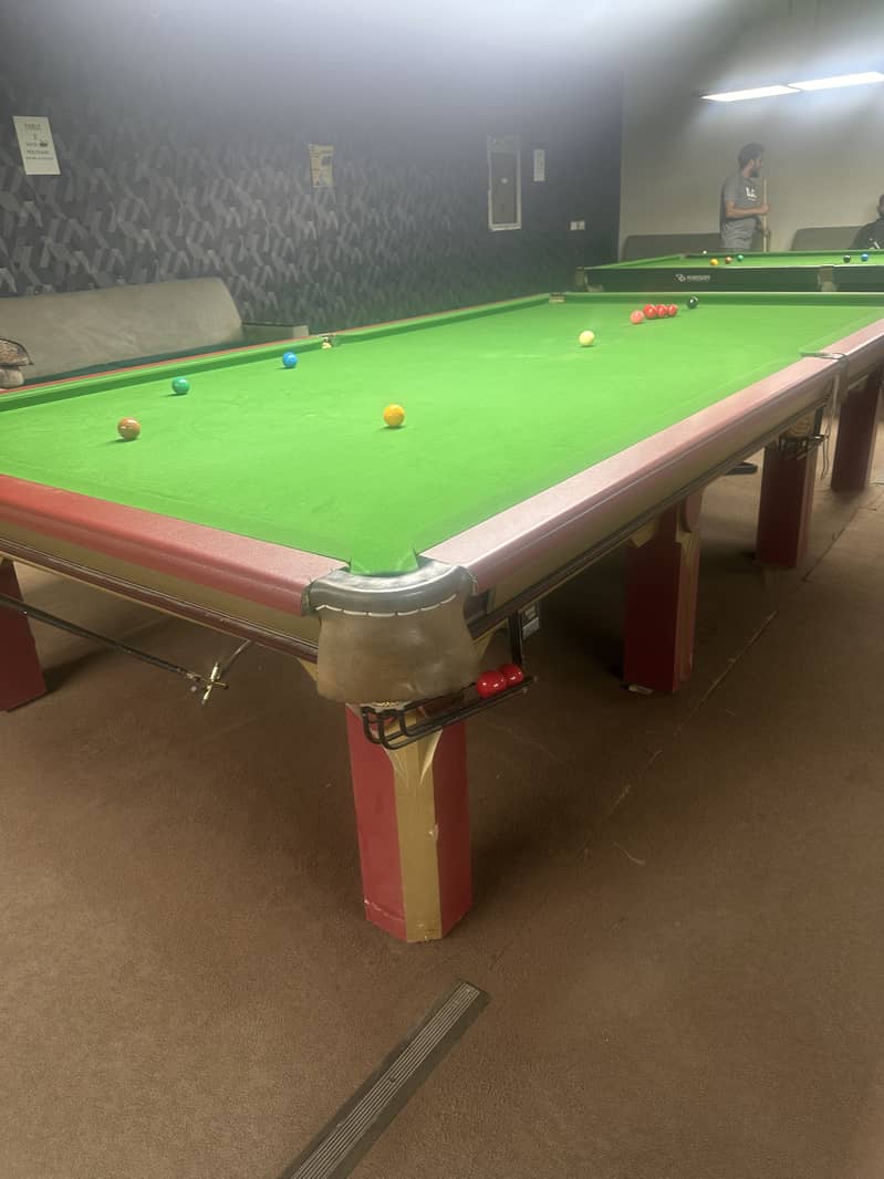 Snooker table 6* 12 for sale 9