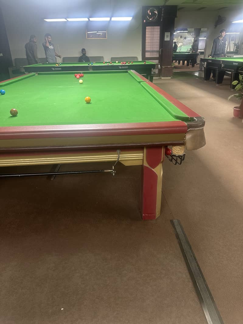 Snooker table 6* 12 for sale 10