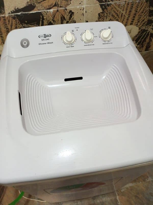 Super Asia SA-240 Shower wash semi-auromatic washing machine 4