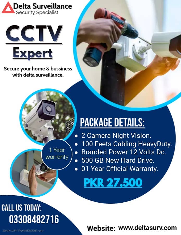 CCTV Camera | Camera Install | IP Cameras Install | Delta Surveillanc 0