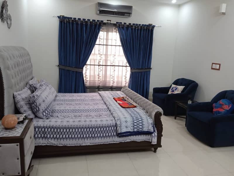 5 bedroom furnished Kanal house available for rent in phase 3 bahria town Rawalpindi 16