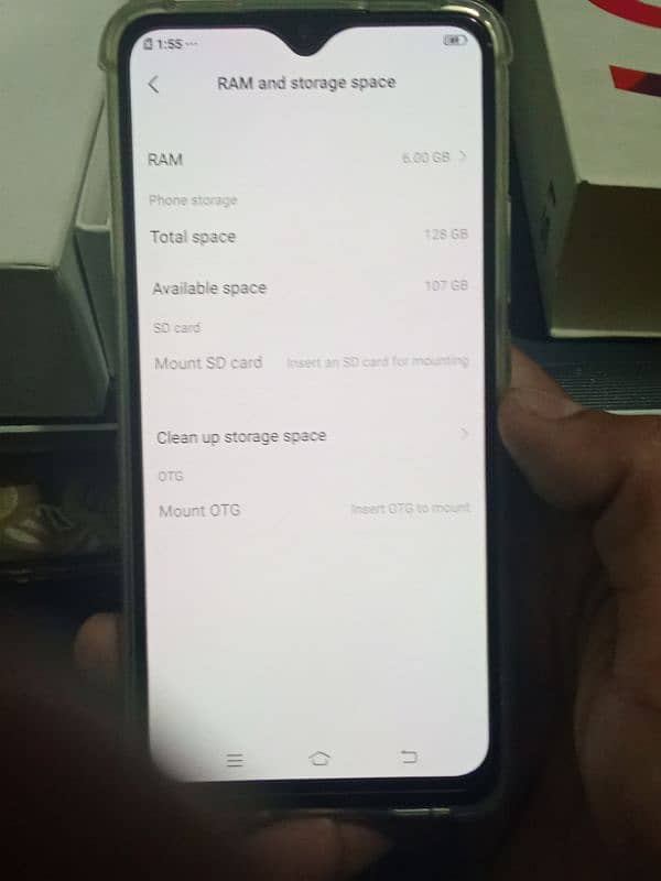 vivi s1 10 by 10 condition ram 128gb rom 6gb 1