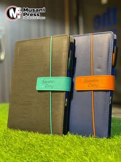 Customized 2025 Diary,  Diaries and Note books, V. Cards are available