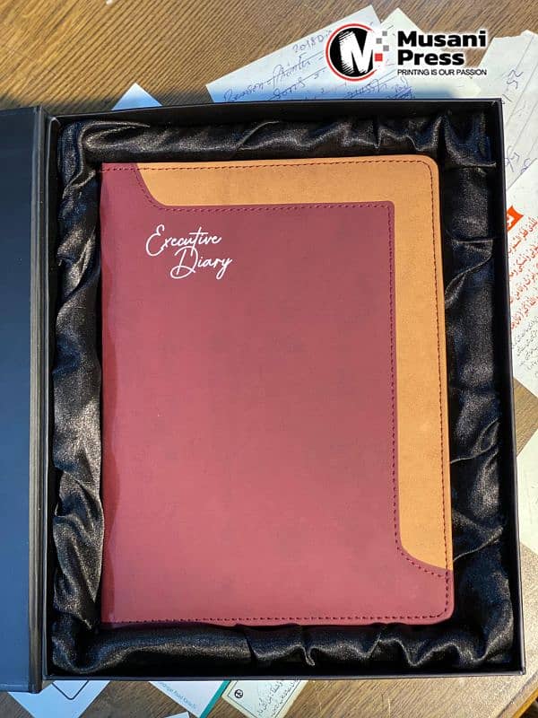 Customized 2025 Diary,  Diaries and Note books, V. Cards are available 6