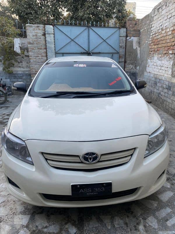 Toyota Corolla XLI 2009 0