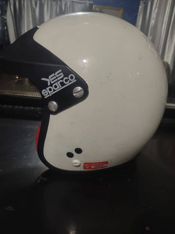 sparco open face helmet 8