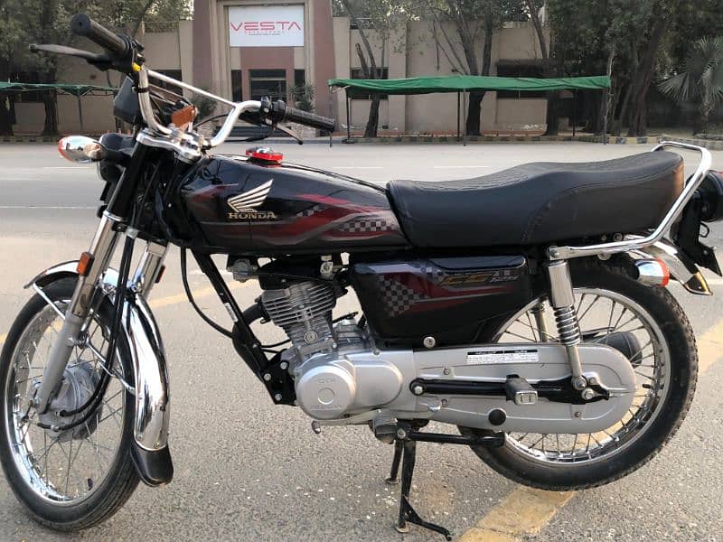 Honda CG 125 Black Calor all Genuine 8