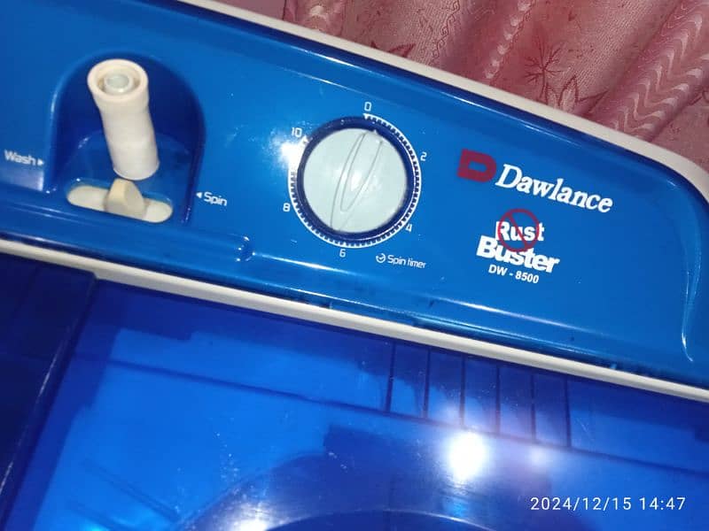 dawlance washing machine twin tub model number : 8500 5