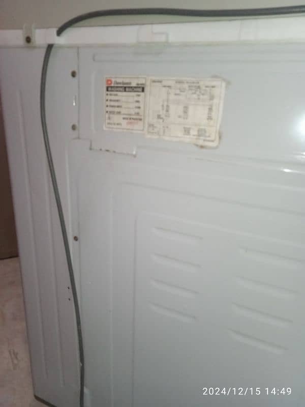 dawlance washing machine twin tub model number : 8500 19