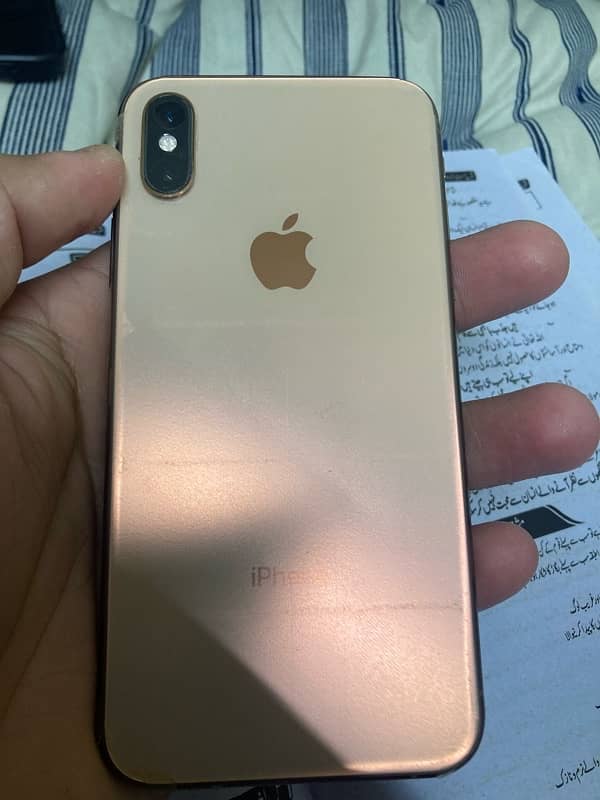 IPHONE XS single sim pta 64 gb health service 2