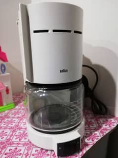 Braun kofee maker KF22 only one week used